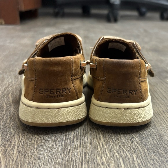 Sperry Brown Kids Dress Shoes - Picture 6 of 9
